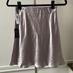 Babaton Mini Slip skirt in Munro Mauve sz 2